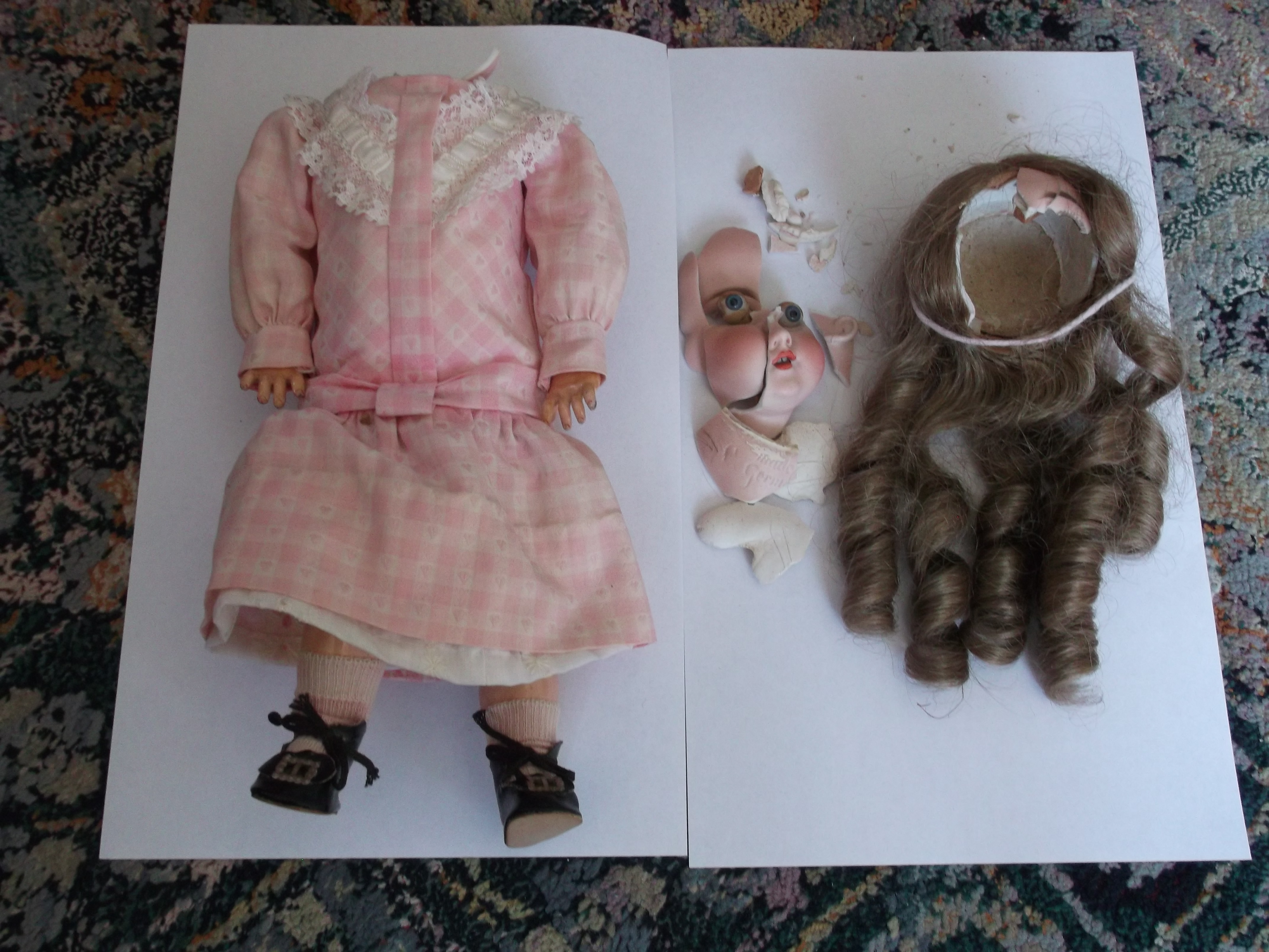 antique doll repairs